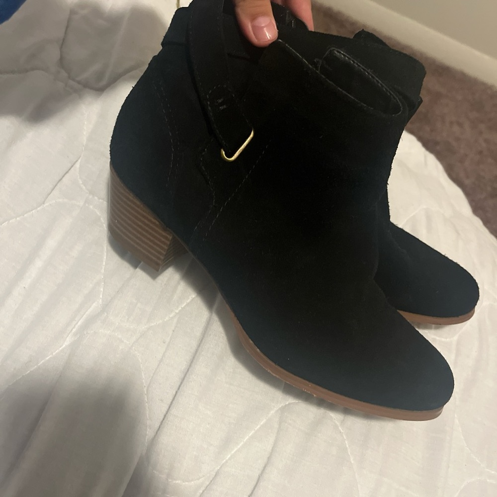black boots